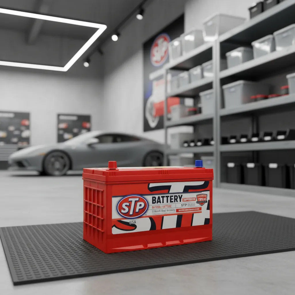 Batería 90ah Amp Positivo Izquierdo Stp - Imagen 3