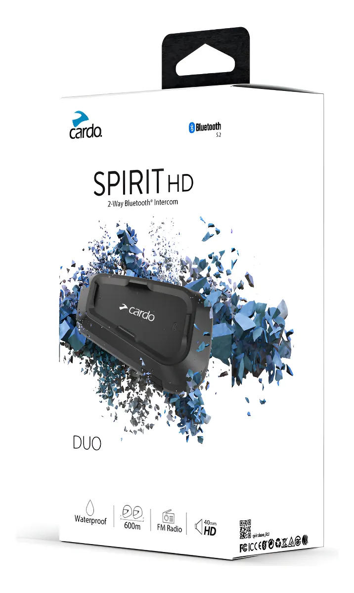 Intercomunicador Cardo Spirit Hd Duo - Imagen 7
