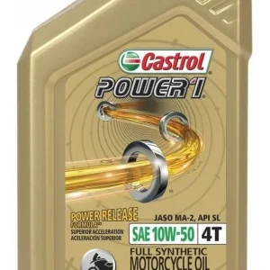 Aceite Para Motor Castrol Sintético 10w-50 Para Moto/cuatriciclo De 1 Unidad X 946ml