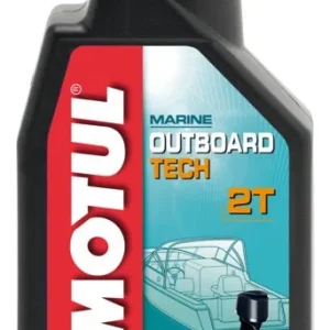 Aceite Para Lanchas Motul Marine Outboard Tech 2t, 1 Litro, Mt129