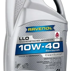 Aceite De Motor Ravenol Llo Sae 10w-40 4L